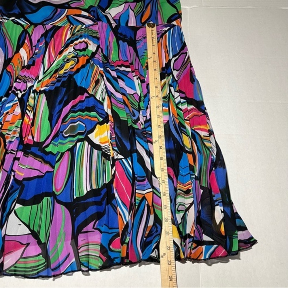 Harve Benard Signature Sleeveless Multi-color Dress Size 18 - Picture 6 of 10